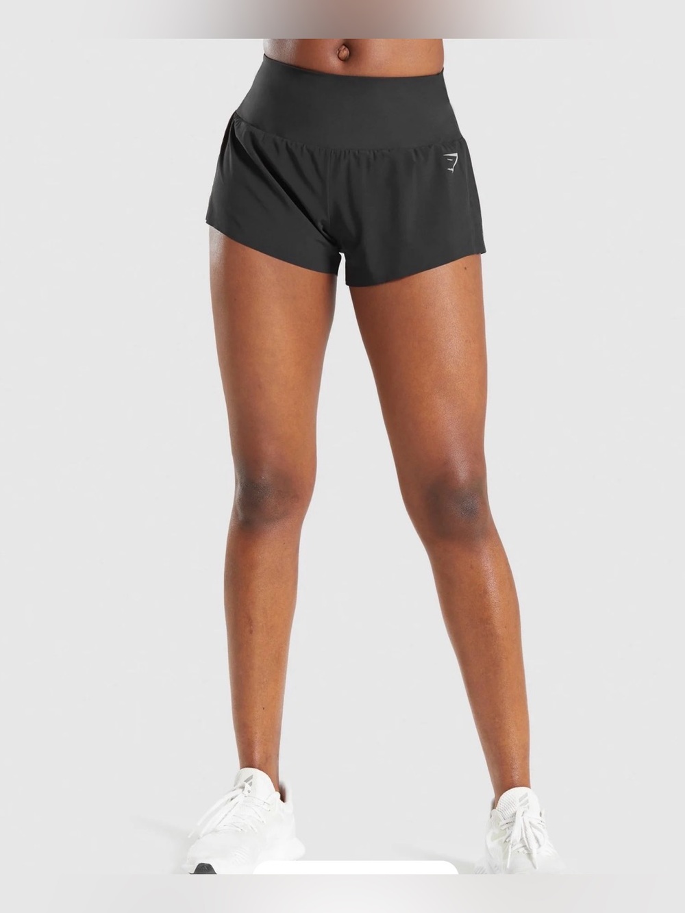 Gymshark Black Women’s Athletic High-Rise Shorts size M